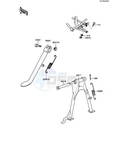 KZ 250 W [LTD BELT] (W1) [LTD BELT] drawing STANDS