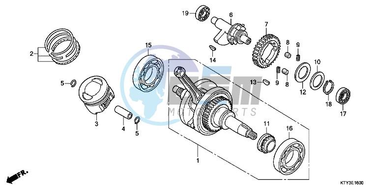 CRANKSHAFT/PISTON