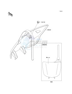 KX 450 E (KX450F MONSTER ENERGY) (E9FA) E9FA drawing ACCESSORY