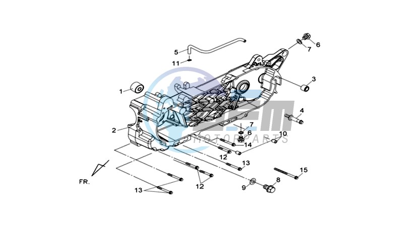 CRANKCASE LEFT