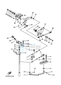 F100A drawing THROTTLE-CONTROL