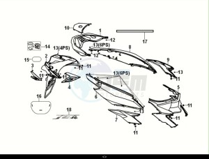 JET 14 200i (XC20W2-EU) (E5) (M1) drawing BODY COVER