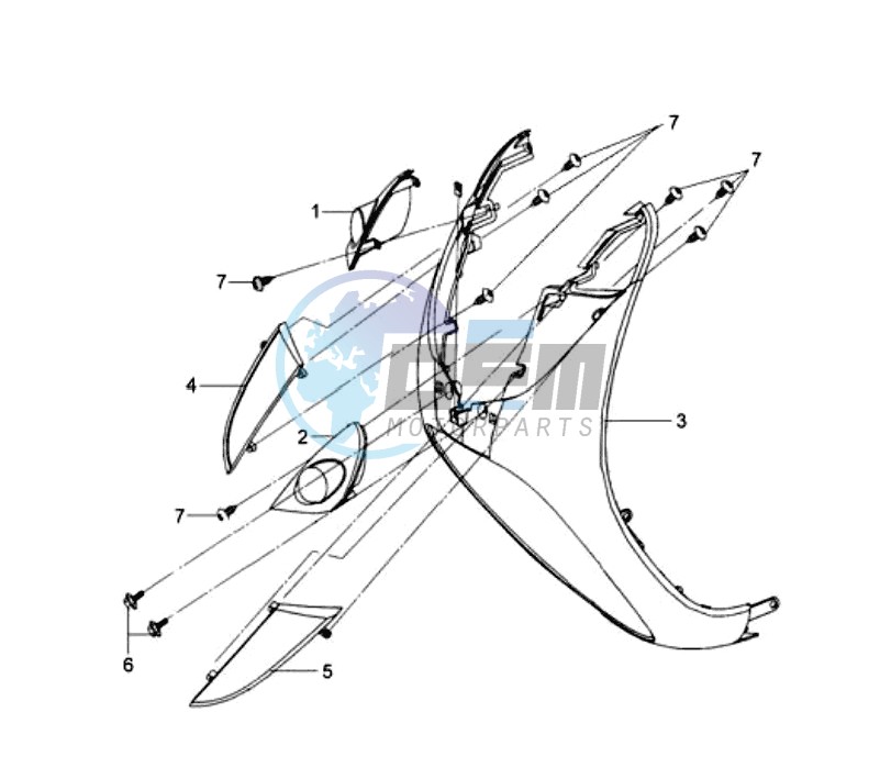 FR PLATE / INDICATORS