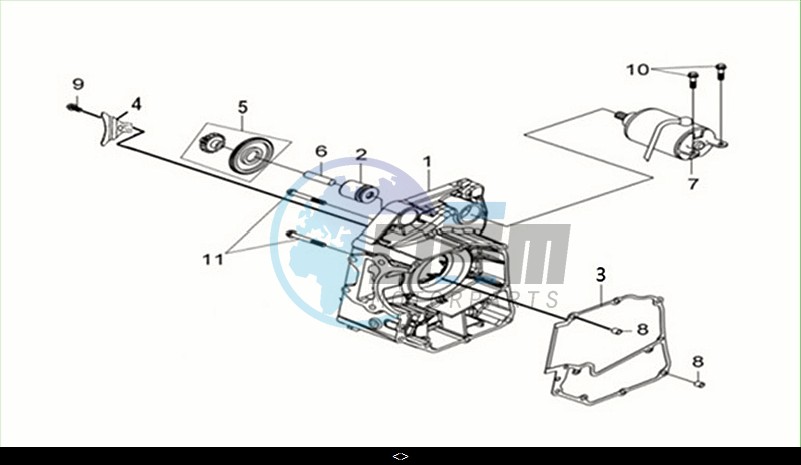 R.CRANK CASE