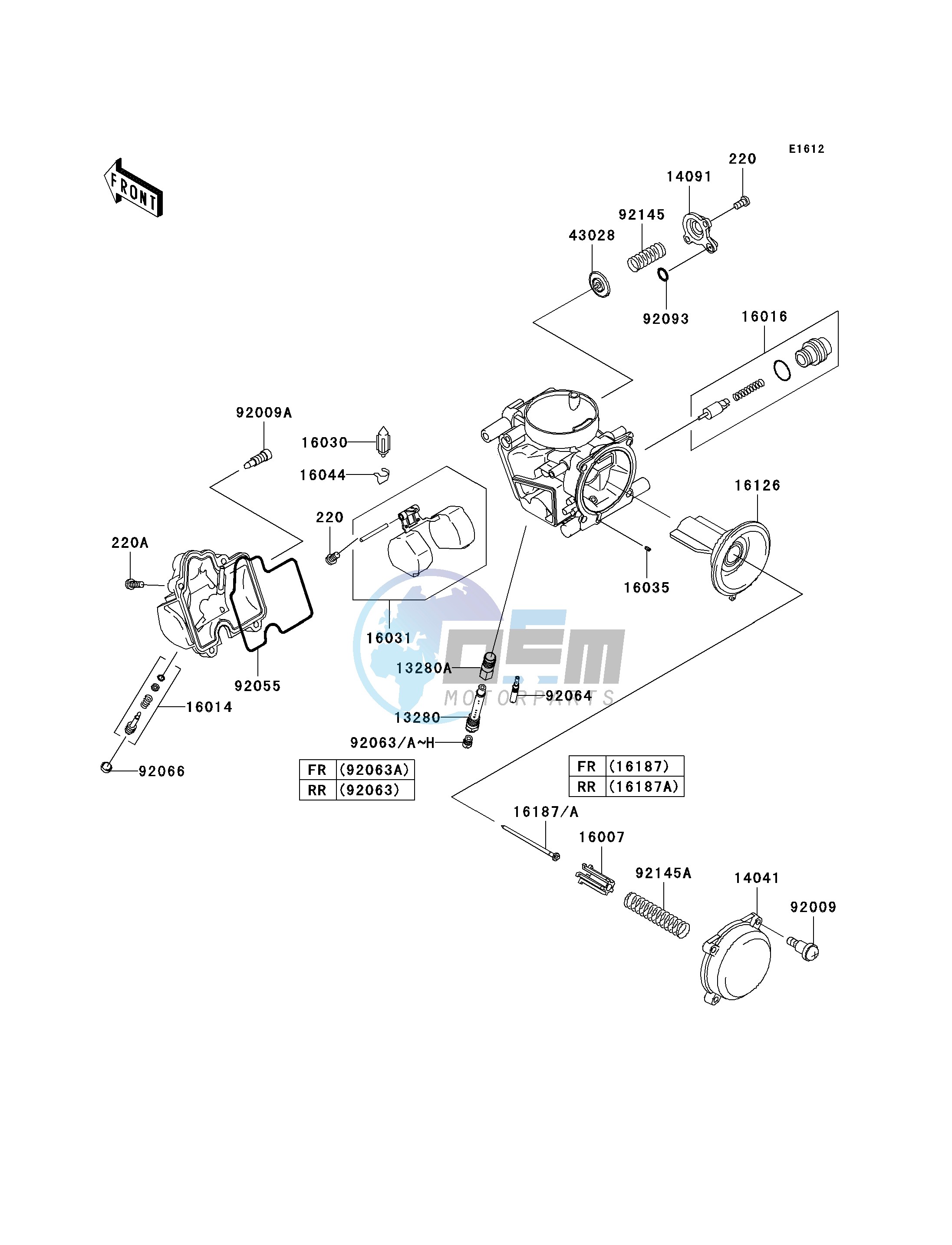 CARBURETOR PARTS