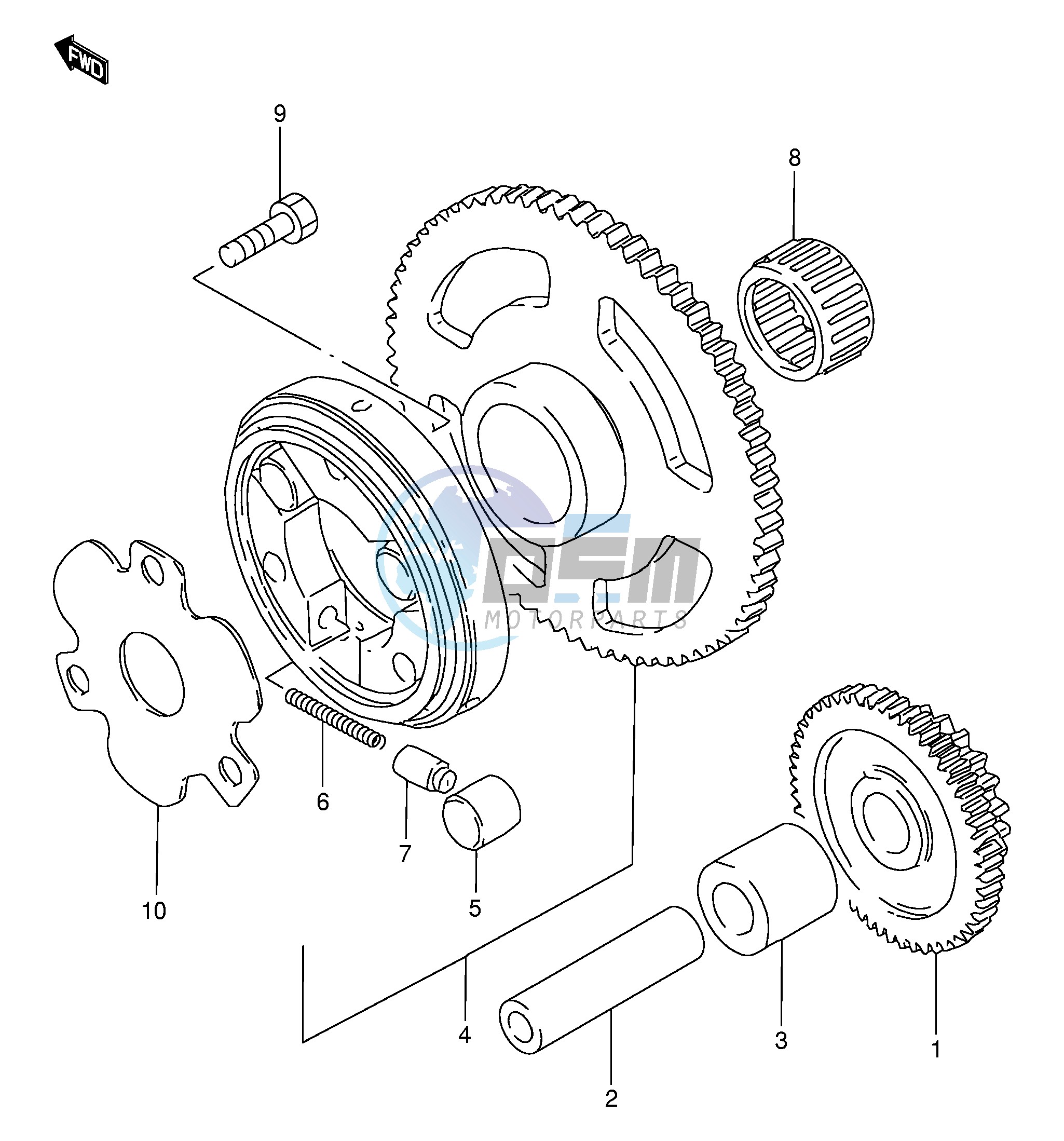 STARTER CLUTCH