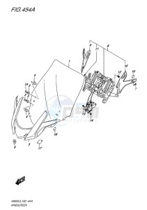 AN650 BURGMAN EU drawing WINDSCREEN