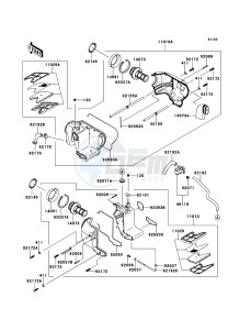 W800 EJ800AEFA GB XX (EU ME A(FRICA) drawing Air Cleaner