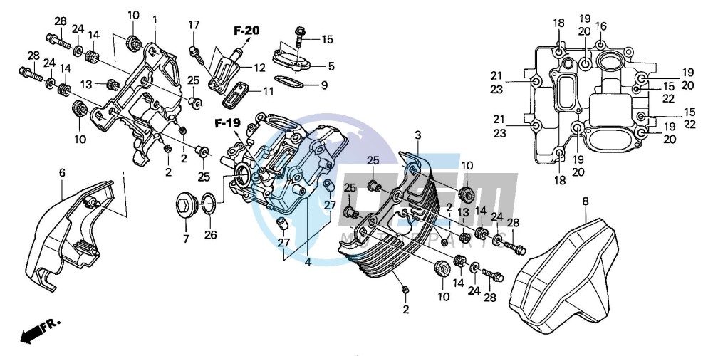 FRONT CYLINDER HEAD COVER