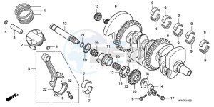 CB1000RA9 Australia - (U / ABS) drawing CRANKSHAFT/PISTON