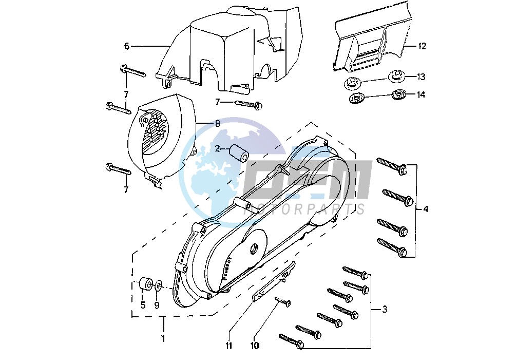 CRANKCASE COVER