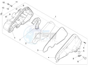 PRIMAVERA 50 4T 4V NOABS E2 (NAFTA) drawing Air filter