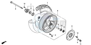 SFX50S drawing FRONT WHEEL (1)