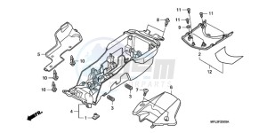 CBR1000RR9 Australia - (U / MME) drawing REAR FENDER (CBR1000RR)