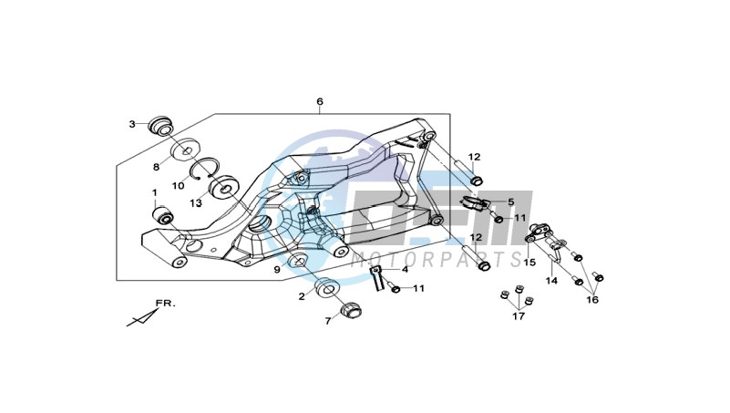 REAR FORCPLATE