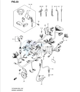 VZ1500K9 drawing WIRING HARNESS