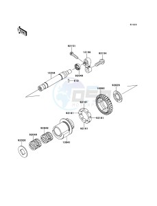 Z1000SX ABS ZX1000HCF FR GB XX (EU ME A(FRICA) drawing Balancer