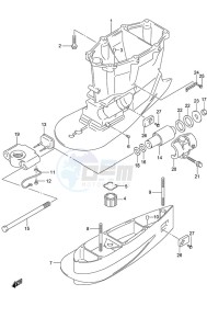 DF 250 drawing Drive Shaft Housing