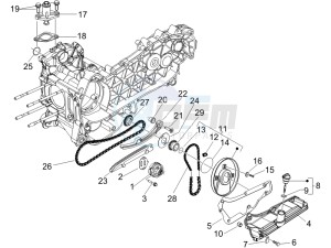 Liberty 200 4t e3 drawing Oil pump