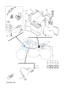 MT125A MT-125 ABS (5D7D) drawing ELECTRICAL 1