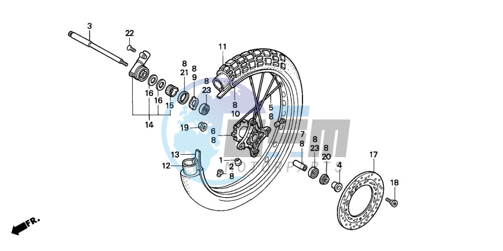 FRONT WHEEL