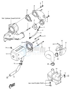 JS 550 A [JS550] (A5-A8) [JS550] drawing MUFFLER