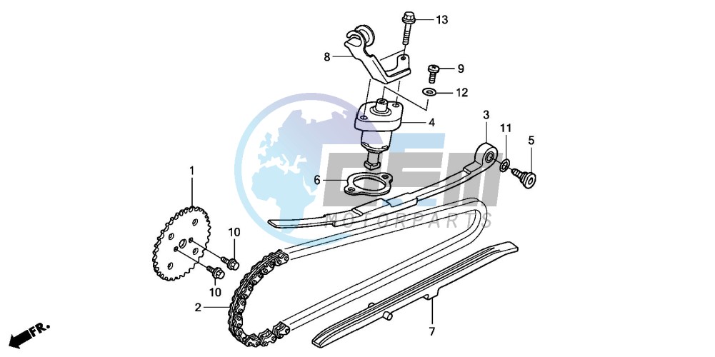 CAM CHAIN/TENSIONER