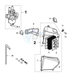 XPS SM EX drawing CARBURETTOR