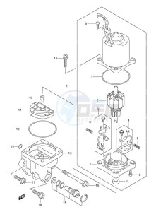 DF 115 drawing PTT Motor