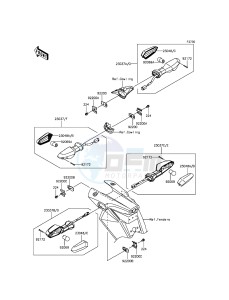 Z800 ABS ZR800DGFA UF (UK FA) XX (EU ME A(FRICA) drawing Turn Signals