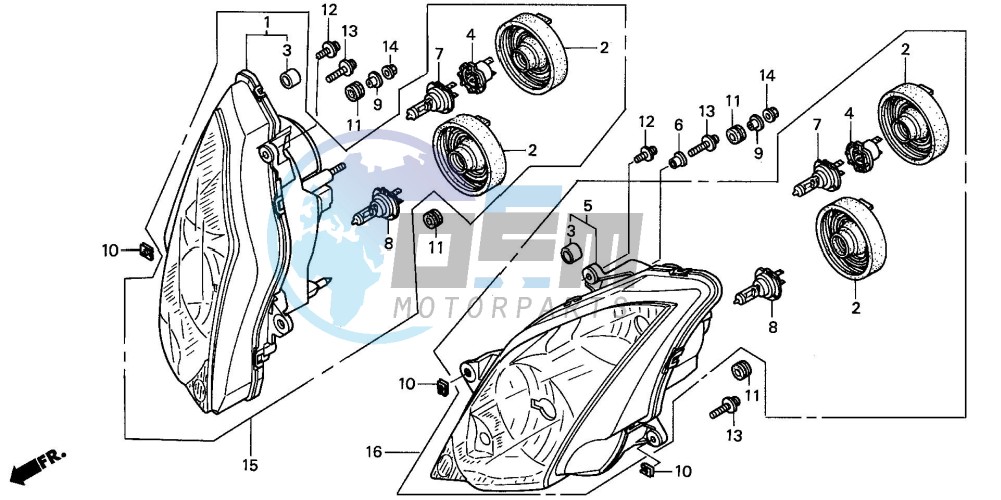 HEADLIGHT (CM,U)