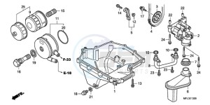 CBR1000RAA UK - (E / ABS HRC MKH) drawing OIL PAN/OIL PUMP