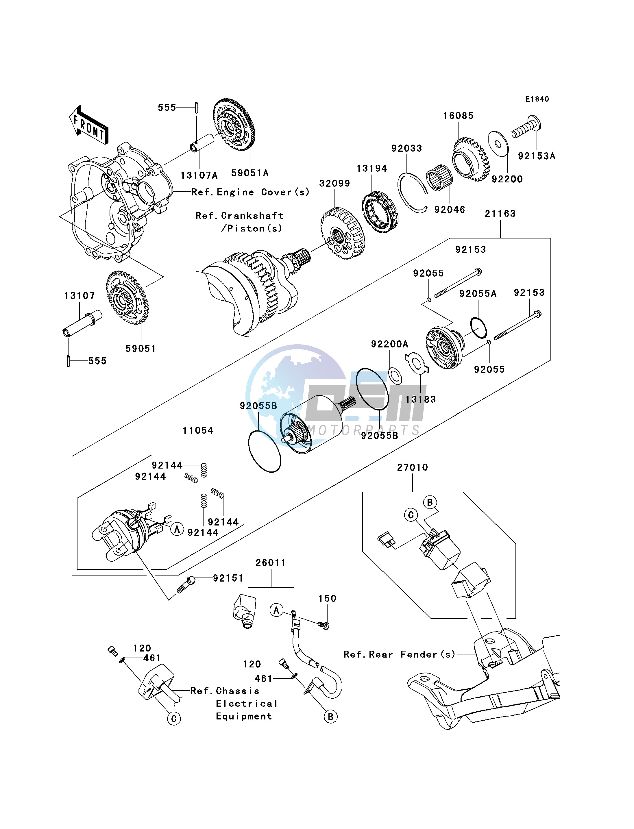 STARTER MOTOR