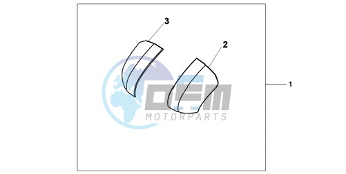 PANNIER SCUFF PAD SET A