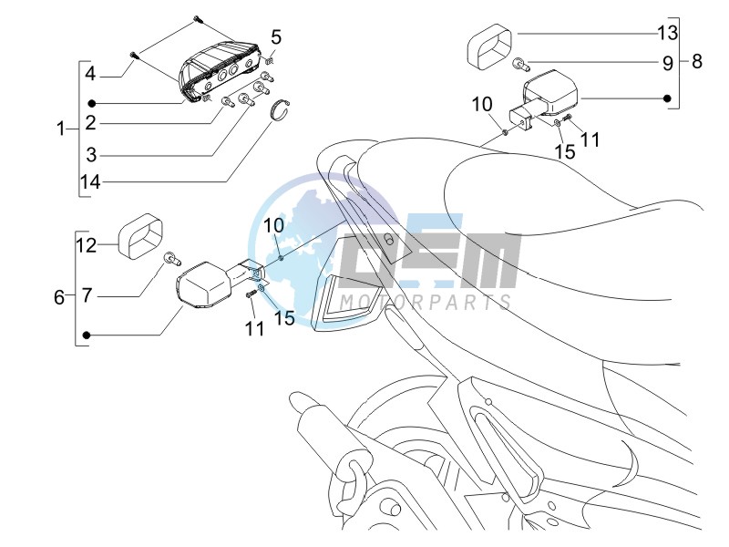 Tail light - Turn signal lamps