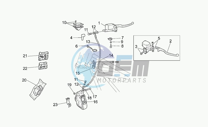 Front brake system