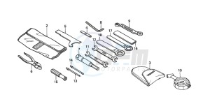 CBR600F drawing TOOLS