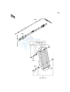 KX450F KX450FFF EU drawing Cables