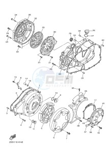 VMX17 VMAX17 1700 (2CEL) drawing CRANKCASE COVER 1