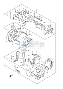 DF 250AP drawing Flush Mount Remocon