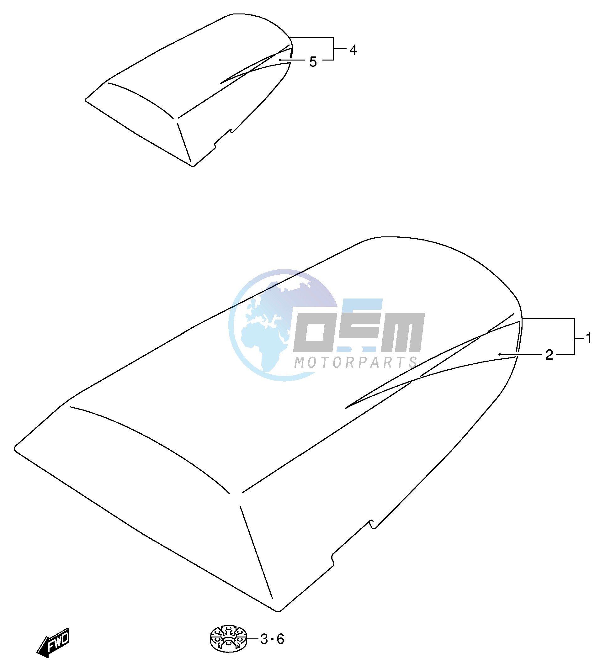 SEAT TAIL BOX (MODEL K1)