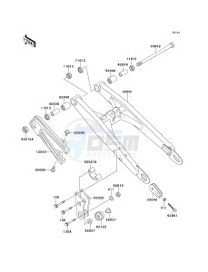 KX 60 B [X60] (B6-B9) drawing SWING ARM