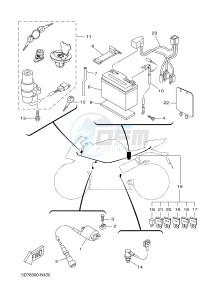 YZF-R125 R125 (5D7K 5D7K 5D7K 5D7K) drawing ELECTRICAL 1