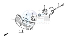 SFX50 drawing HEADLIGHT (1)