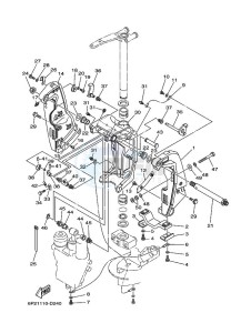 FL200A drawing FRONT-FAIRING-BRACKET