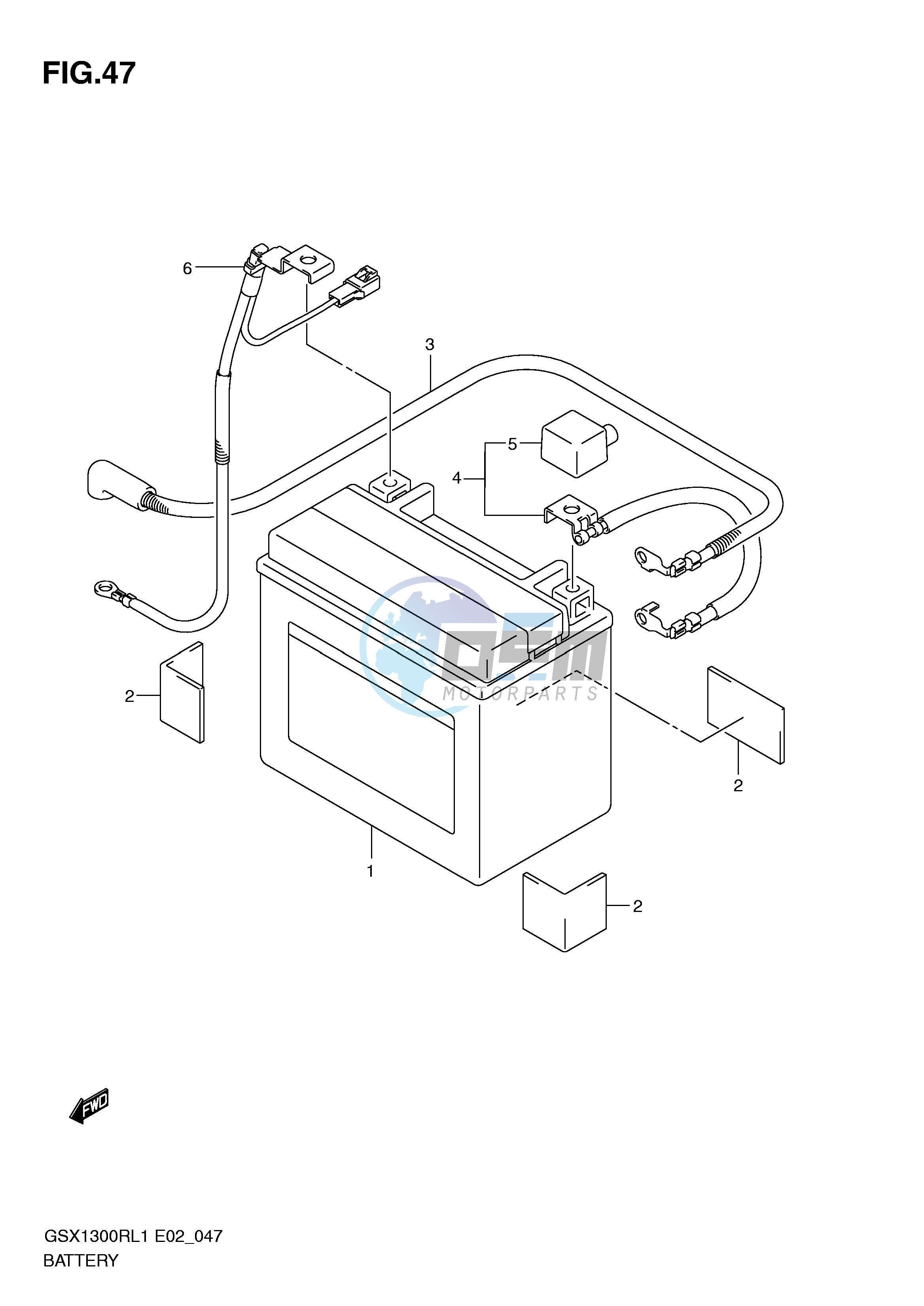 BATTERY (GSX1300RL1 E24)