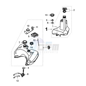 TKR SZ A EU drawing TANK AND FUEL PUMP