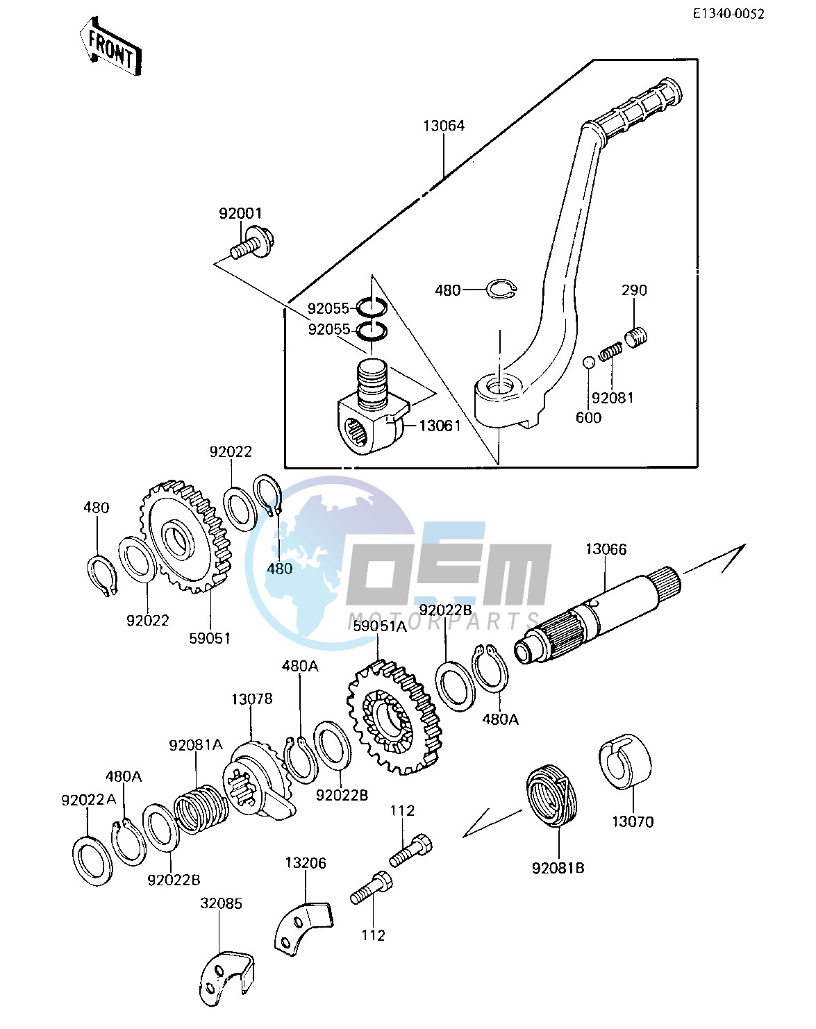 KICKSTARTER MECHANISM