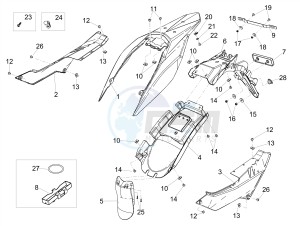 SX 125 E4 (APAC) drawing Rear body