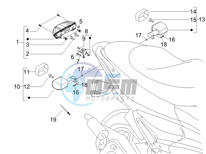 Tail light - Turn signal lamps